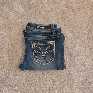 Vigoss Women's Boot Cut Jeans - Blue